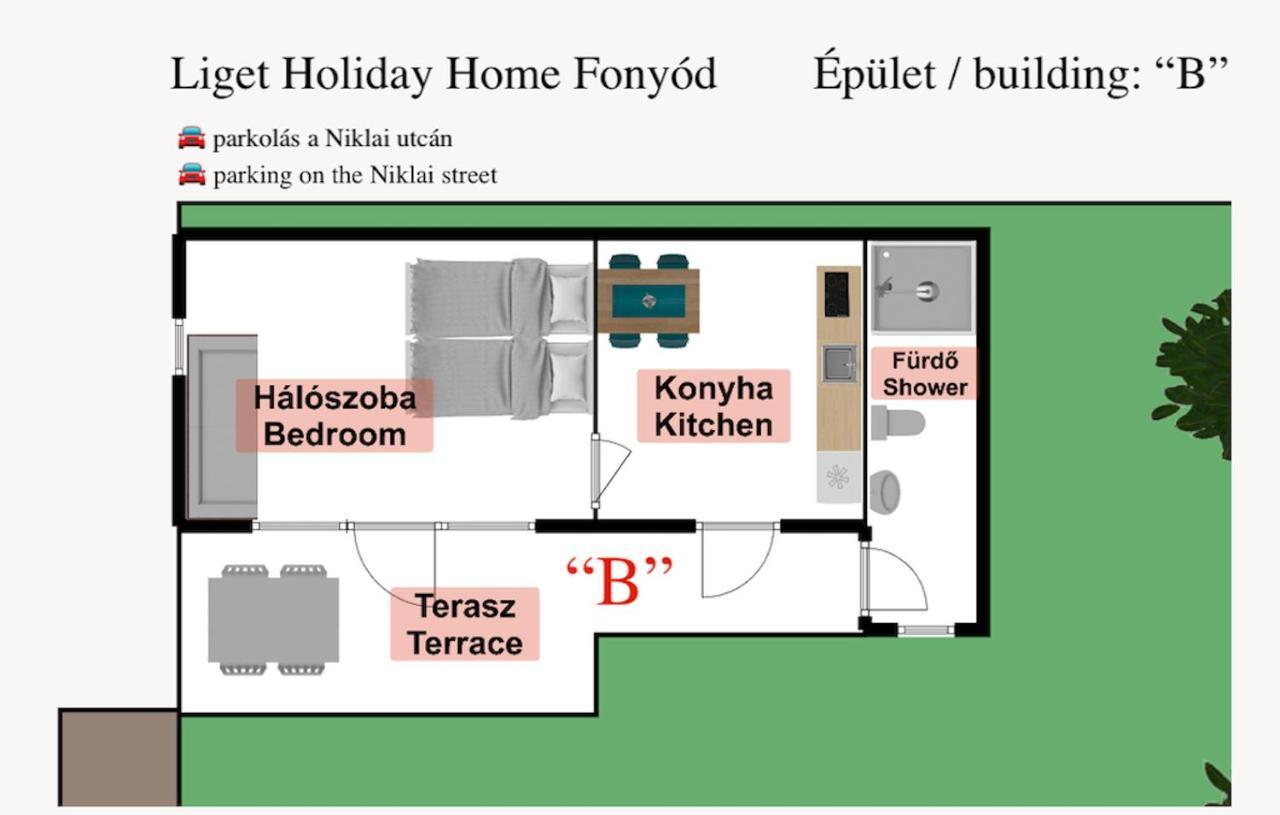 Liget Holiday Home Fonyód Esterno foto
